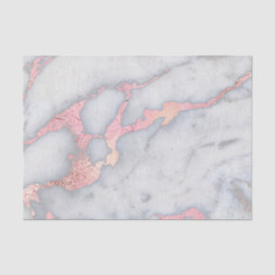 Mermaid Rosegold Glitter Marble Tissuepapier