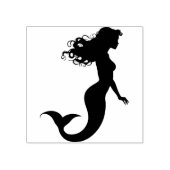 Mermaid Rubberstempel (Afrduk)