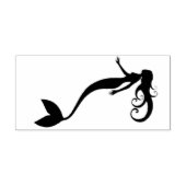 Mermaid Rubberstempel (Afrduk)