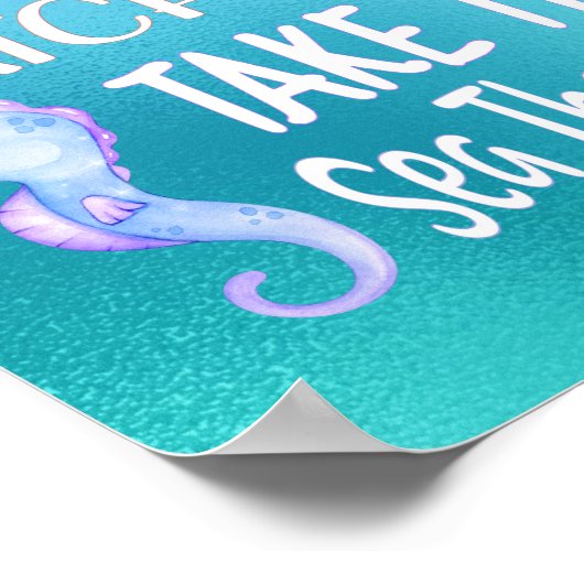 Mermaid Rules Wall Art - Poster 16x20 (Coin)