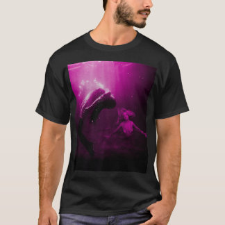 Mermaid Saves die slachtoffer worden van Fuchsia P T-shirt