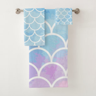 Mermaid Scales Beach House Mermaid Salle de bain