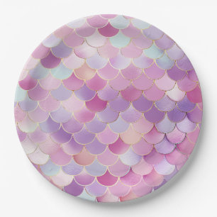Mermaid Scales Birthday Party Bord