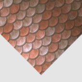 Mermaid Scales Decoupage Background Salmon 2 Tissuepapier (Detail)