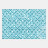 Mermaid Scales Design Wrapping Paper Set (Voorkant 3)