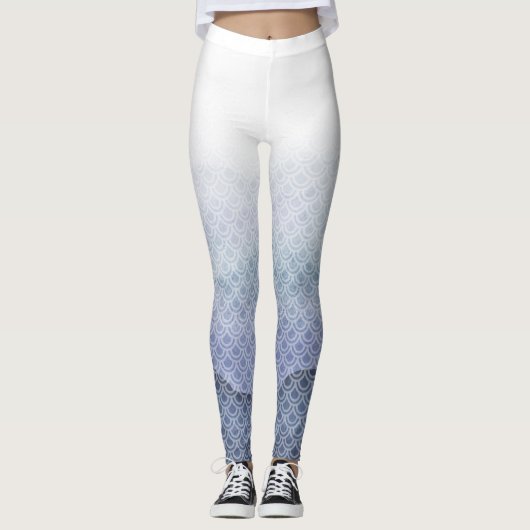 Mermaid Scaly Legs Leggings (Voorkant)