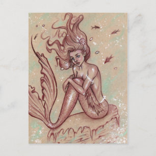 Mermaid Seaweeds Fish briefkaart