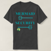 MERMAID SECURITY SHIR T-SHIRT (Design voorkant)