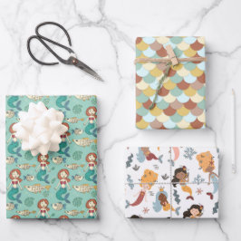 Mermaid Selection Two Wrapping Paper