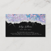 Mermaid sequin visitekaartje (Achterkant)