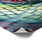 Mermaid Serpent Poster Afdrukken Molly Harrison (Hoek)