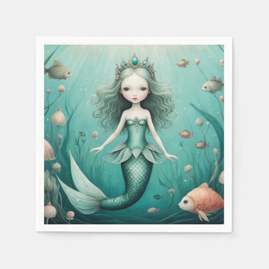Mermaid Servet (Voorkant)