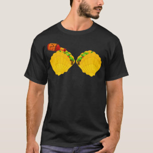 Mermaid Shell Taco Bra Spicy Chili Sauce _1 T-shirt