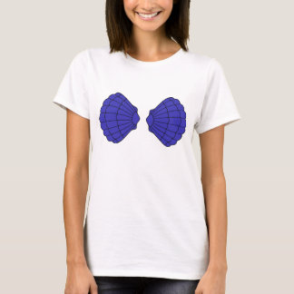 Mermaid Shells Blue T-shirt