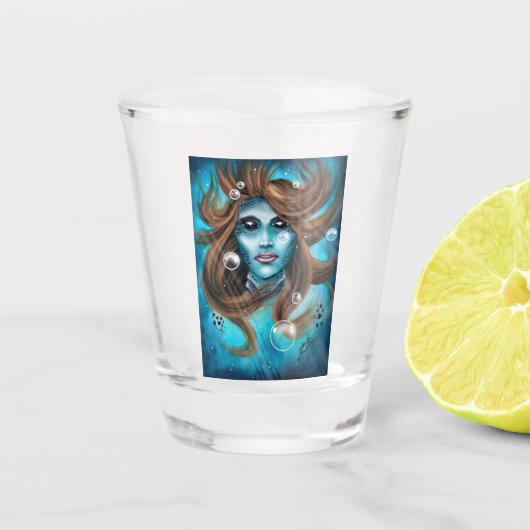 Mermaid Shot Glas (Voorkant)