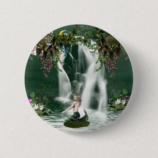 Mermaid Shower Pin Ronde Button 5,7 Cm