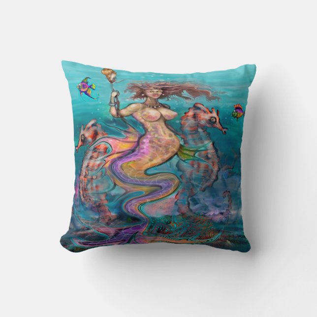 Mermaid Sierkussen (Voorkant)