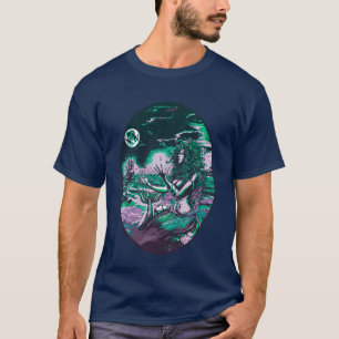 Mermaid Siren Atlantis Pearl T-shirt