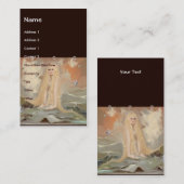 Mermaid Sjabloon Visitekaartje (Voorkant / Achterkant)