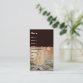 Mermaid Sjabloon Visitekaartje (Staand voorkant)