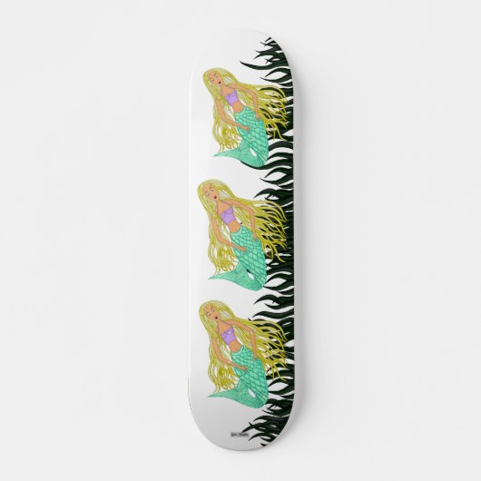 Mermaid Skateboard (Voorkant)