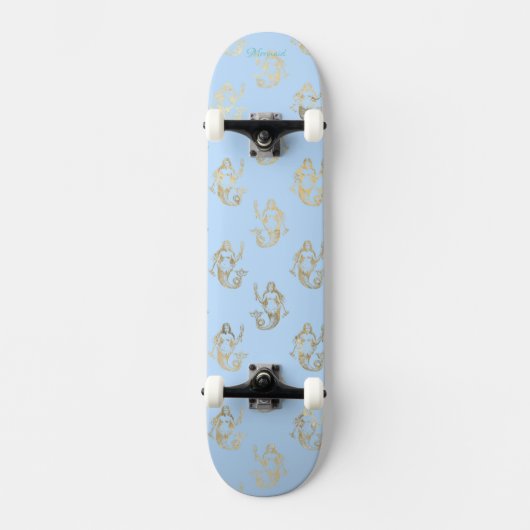 Mermaid Skateboard (Voorkant)