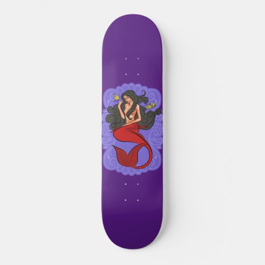Mermaid Skateboard (Voorkant)