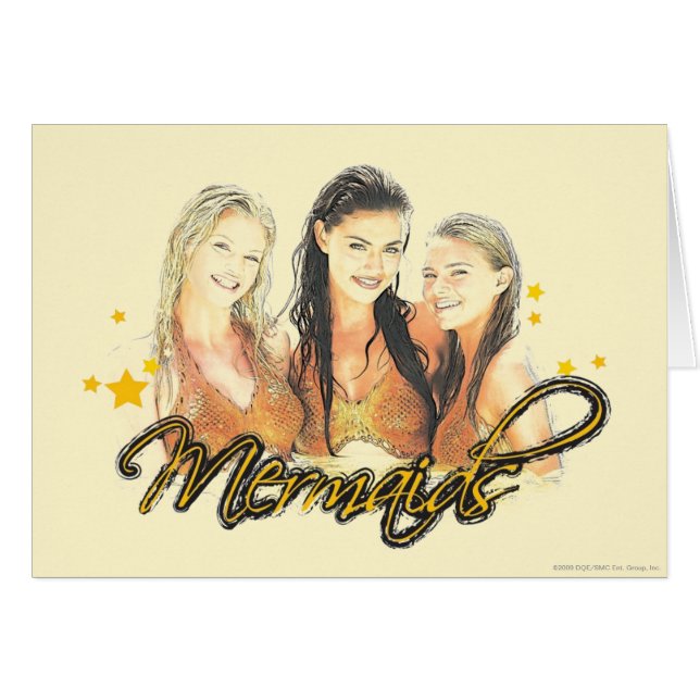 Mermaid Sketch (Voorkant Horizontaal)