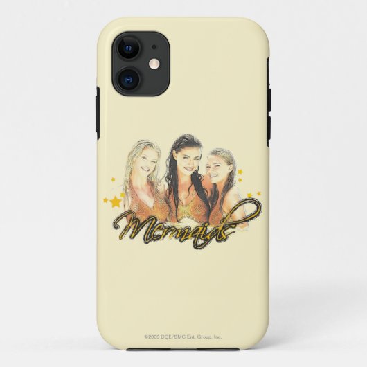 Mermaid Sketch Case-Mate iPhone Case (Achterkant)