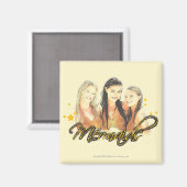 Mermaid Sketch Magneet (Voorkant / Achterkant)