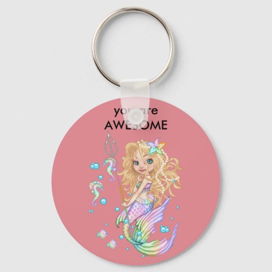 Mermaid sleutelhanger (Voorkant)