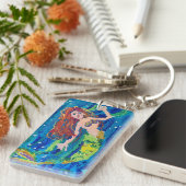 Mermaid Sleutelhanger (Voorkant Rechts)