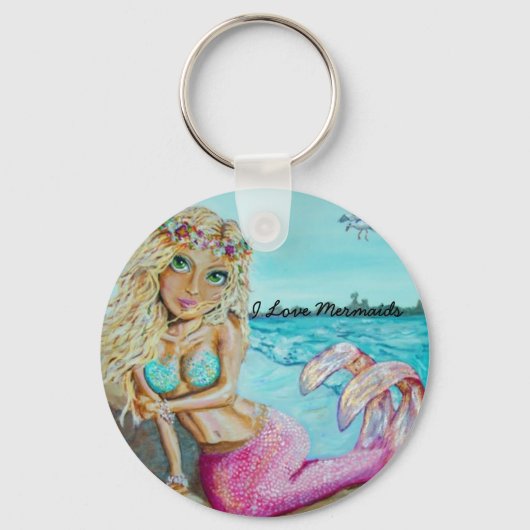 Mermaid Sleutelhanger (Voorkant)