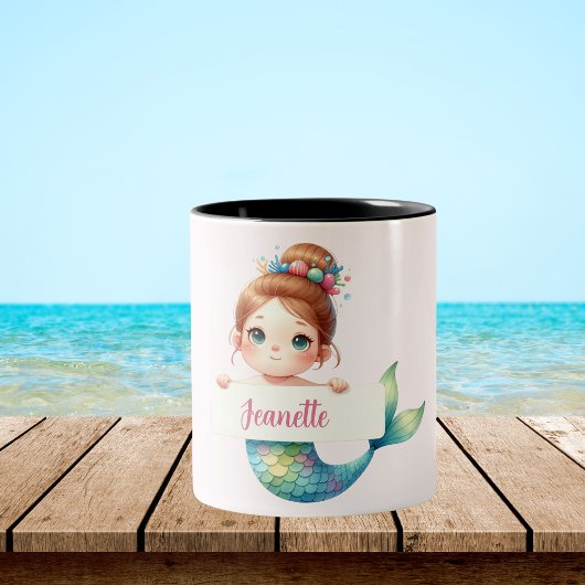 Mermaid Souhaite Personnalisable Conception De Mug
