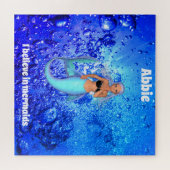 Mermaid sous le puzzle de l'eau (Horizontal)