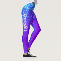Mermaid Sparkle Scales Paarse Blue jogging NAME