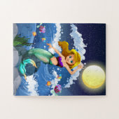 Mermaid spelpuzzel legpuzzel (Horizontaal)