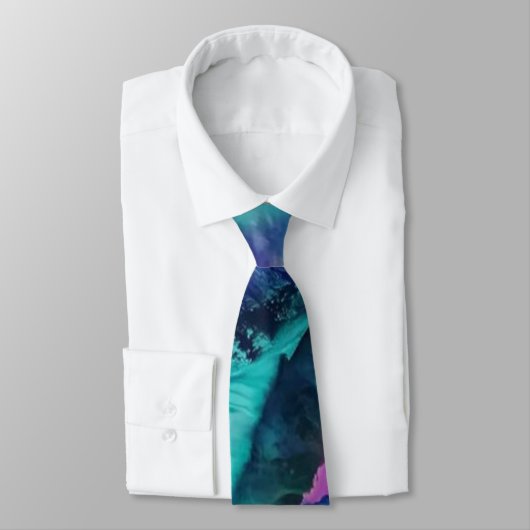 Mermaid Splash Abstract Design van Paulele Stropdas (Gebonden)