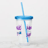 Mermaid Squad acryltumbler Acryl Drinkbeker (Links)