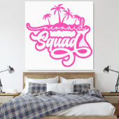 Mermaid Squad Canvas Afdruk (Insitu (Slaapkamer))
