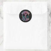 Mermaid Squad Ronde Sticker (Tas)