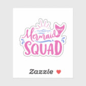 Mermaid Squad Sticker (Vel)