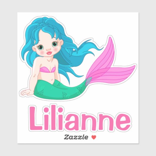 Mermaid Sticker (Vel)