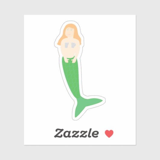 Mermaid Sticker (Vel)