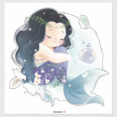 Mermaid sticker (Vel)