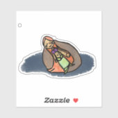 Mermaid Sticker (Vel)