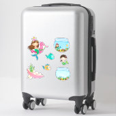 Mermaid Sticker (Koffer)