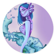 Mermaid sticker