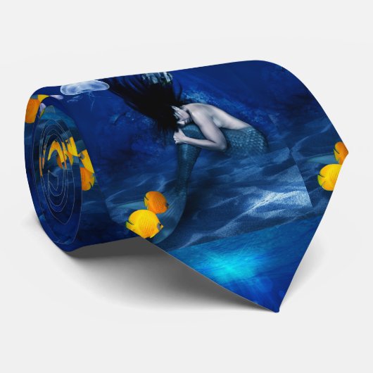 Mermaid stropdas (Opgerold)