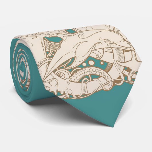 Mermaid Stropdas (Opgerold)